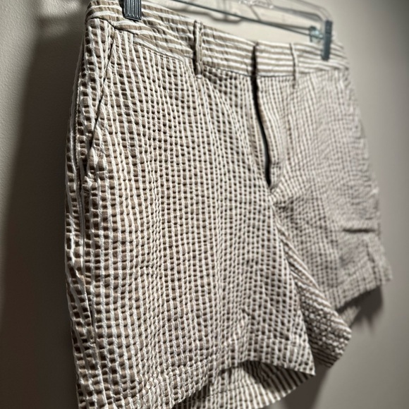 A new Day Chino Striped Textured Shorts Size 4 Cotton - Picture 8 of 15